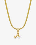 Bone Letter Necklace