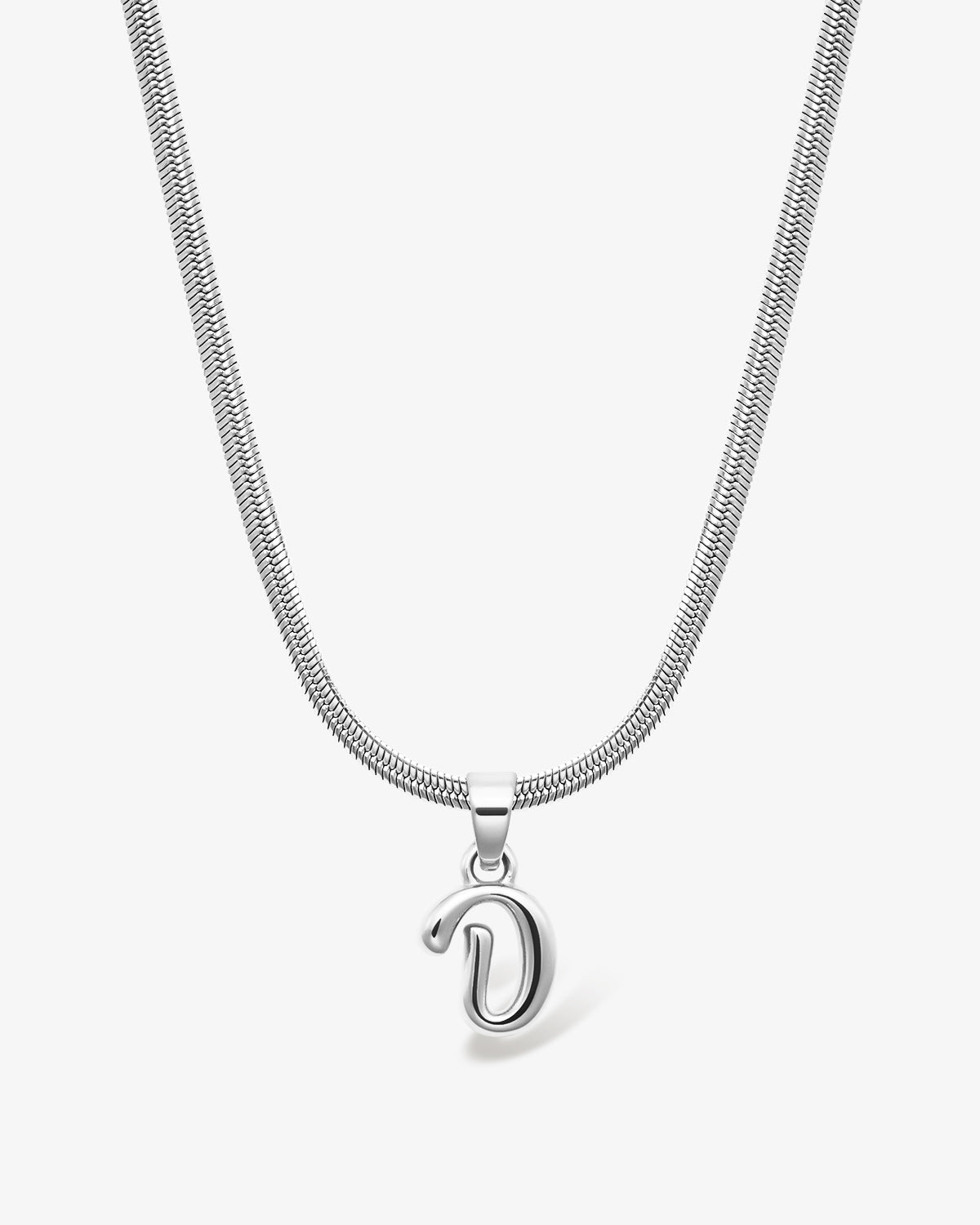Bone Letter Necklace