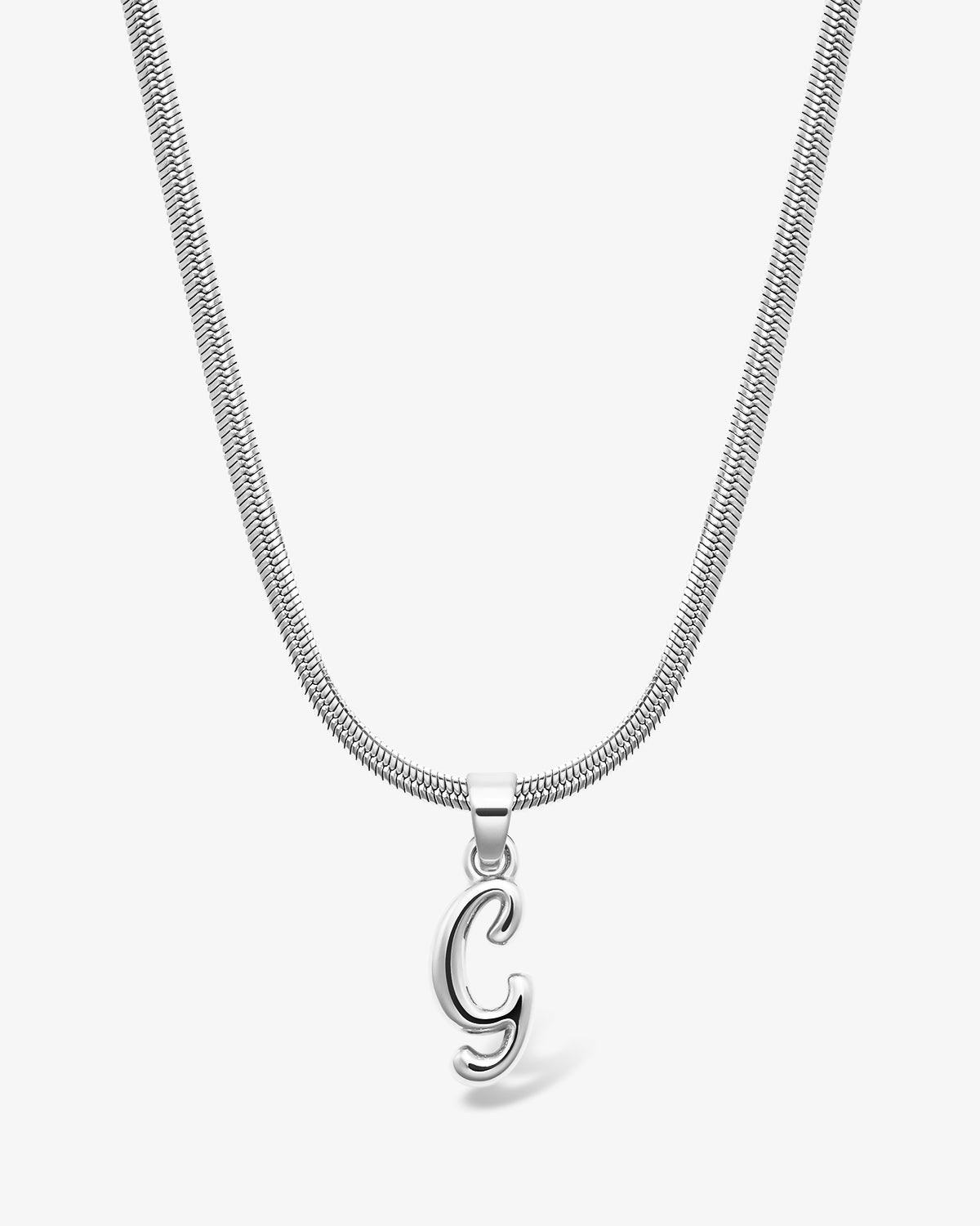 Bone Letter Necklace