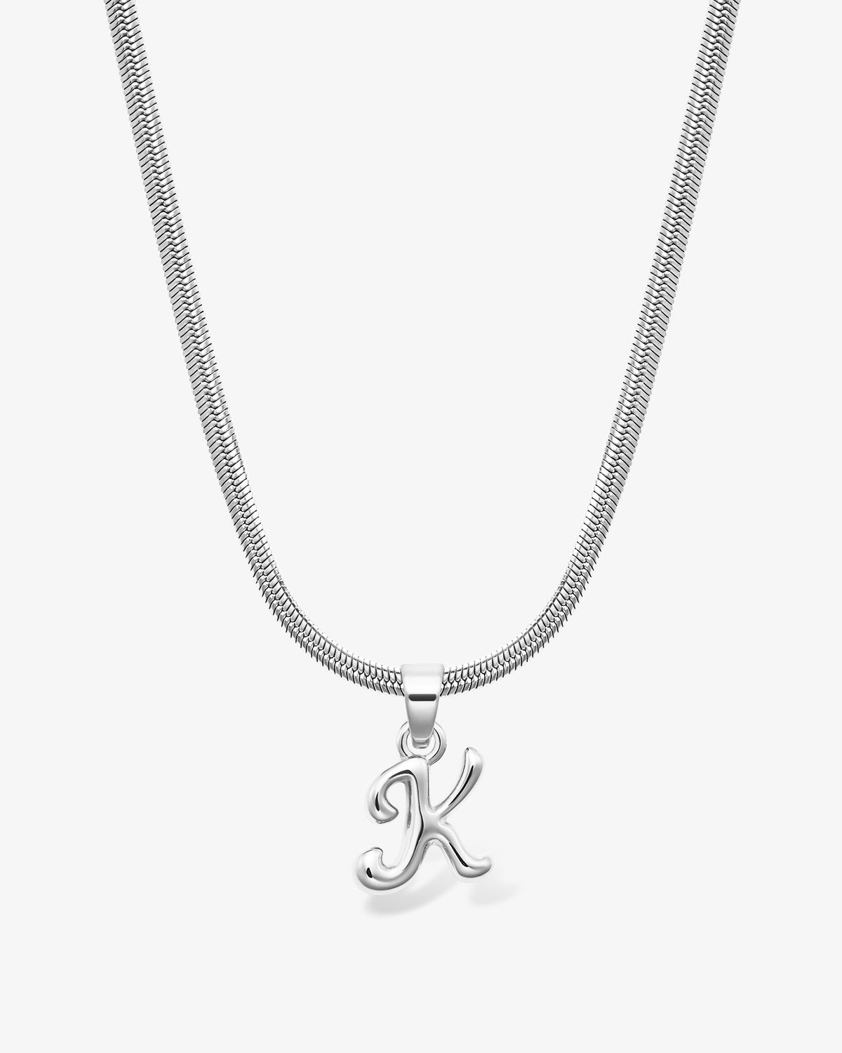 Bone Letter Necklace