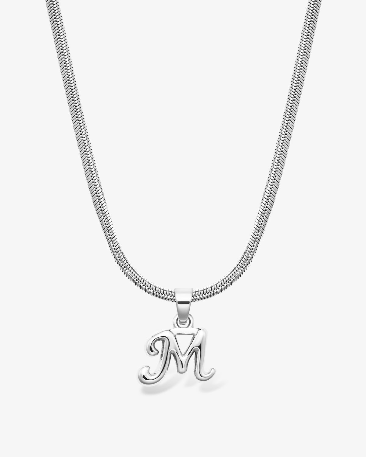 Bone Letter Necklace