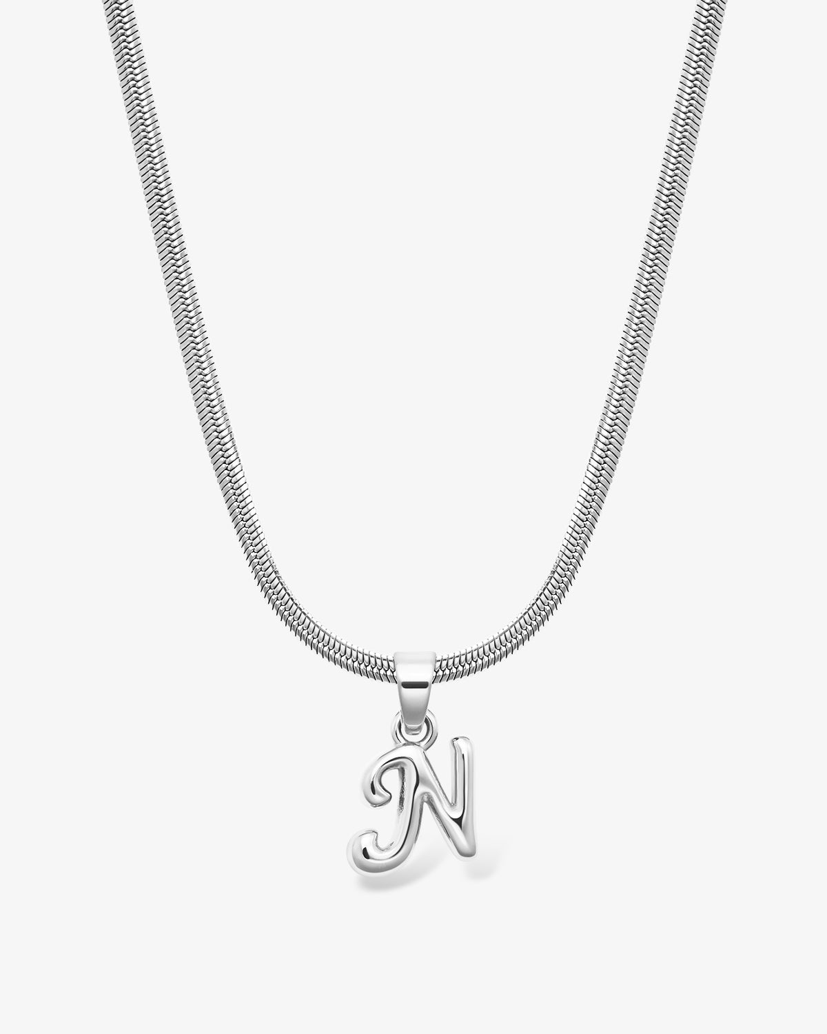Bone Letter Necklace