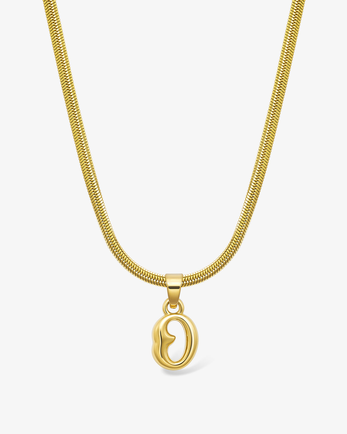Bone Letter Necklace