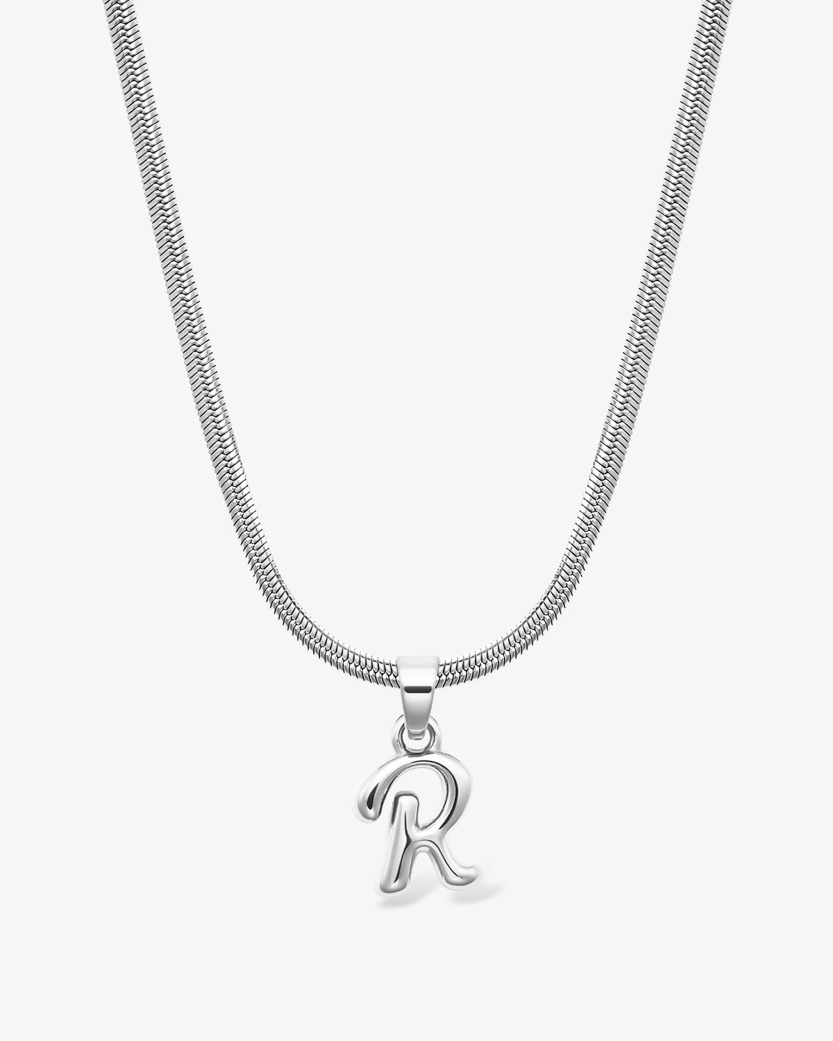 Bone Letter Necklace