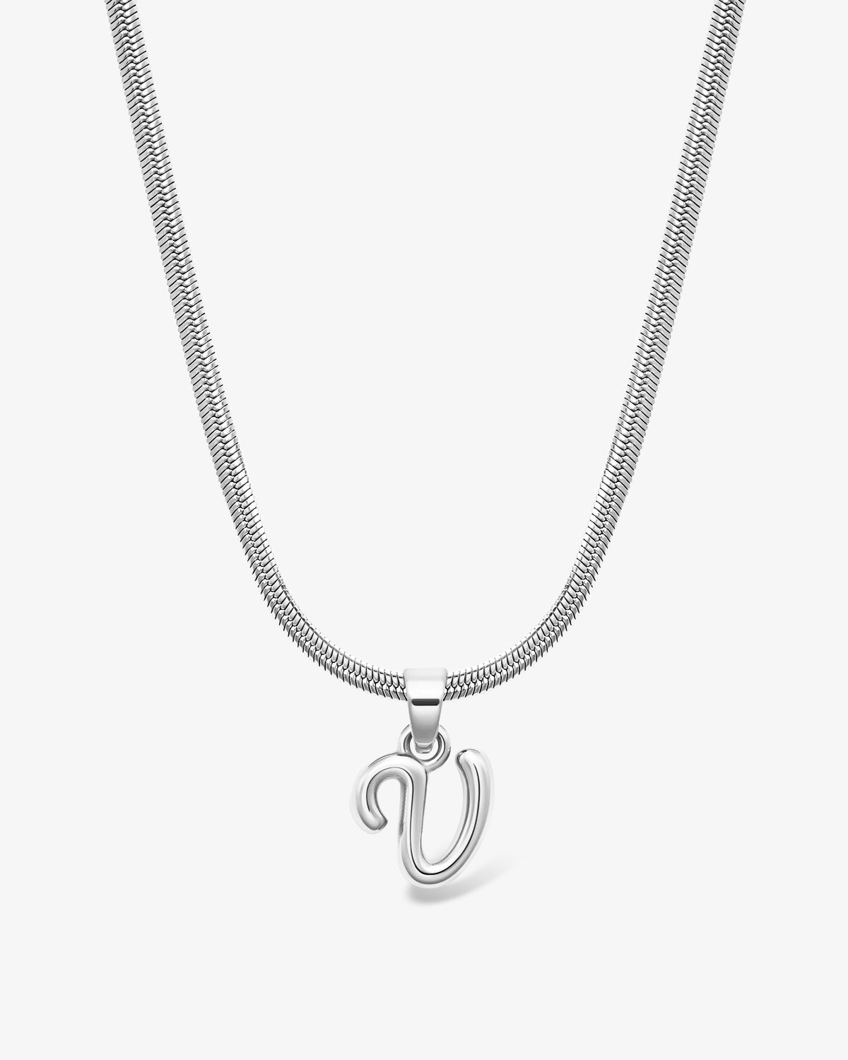 Bone Letter Necklace