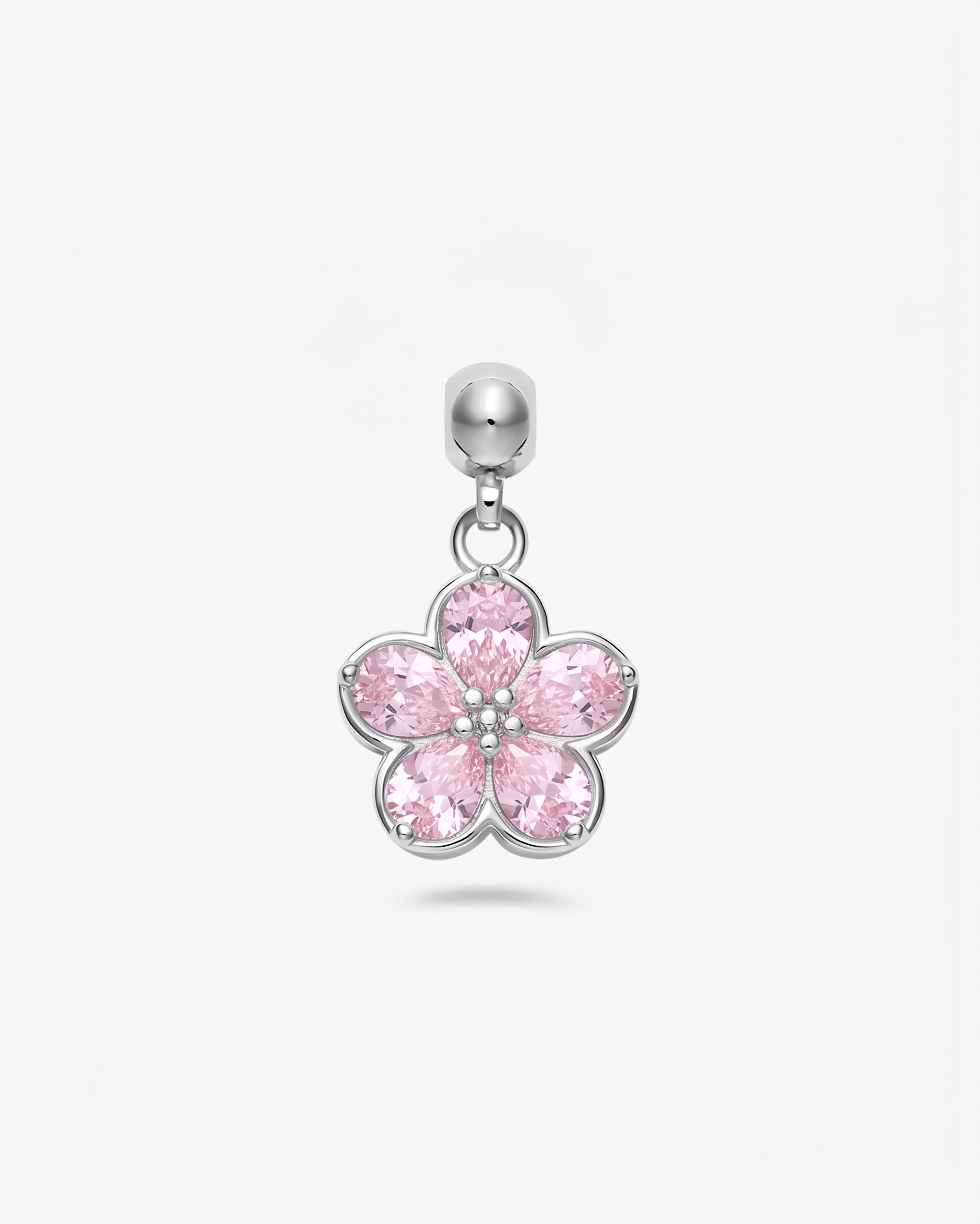Pink Flower Charm