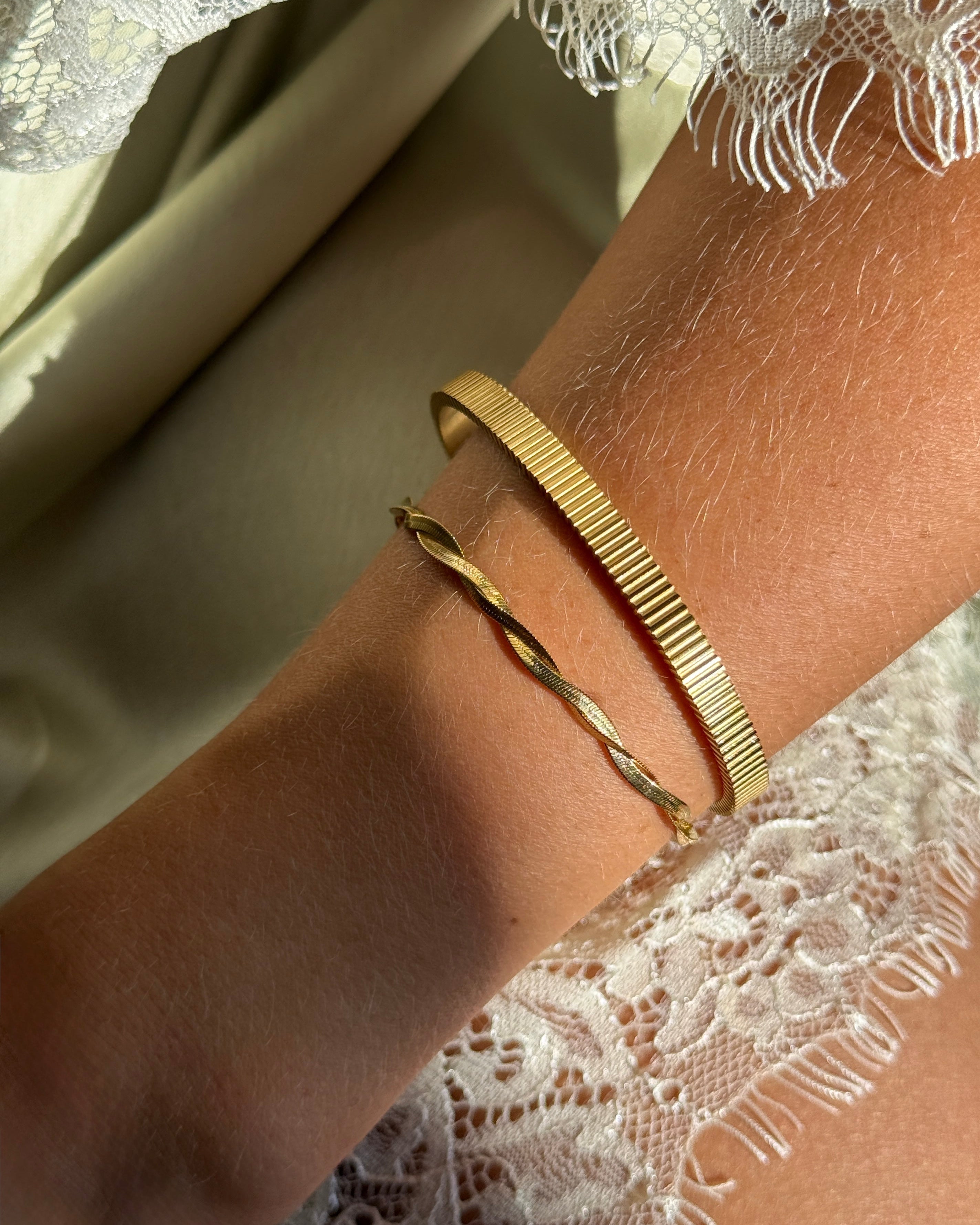 Twisted Bone Bracelet