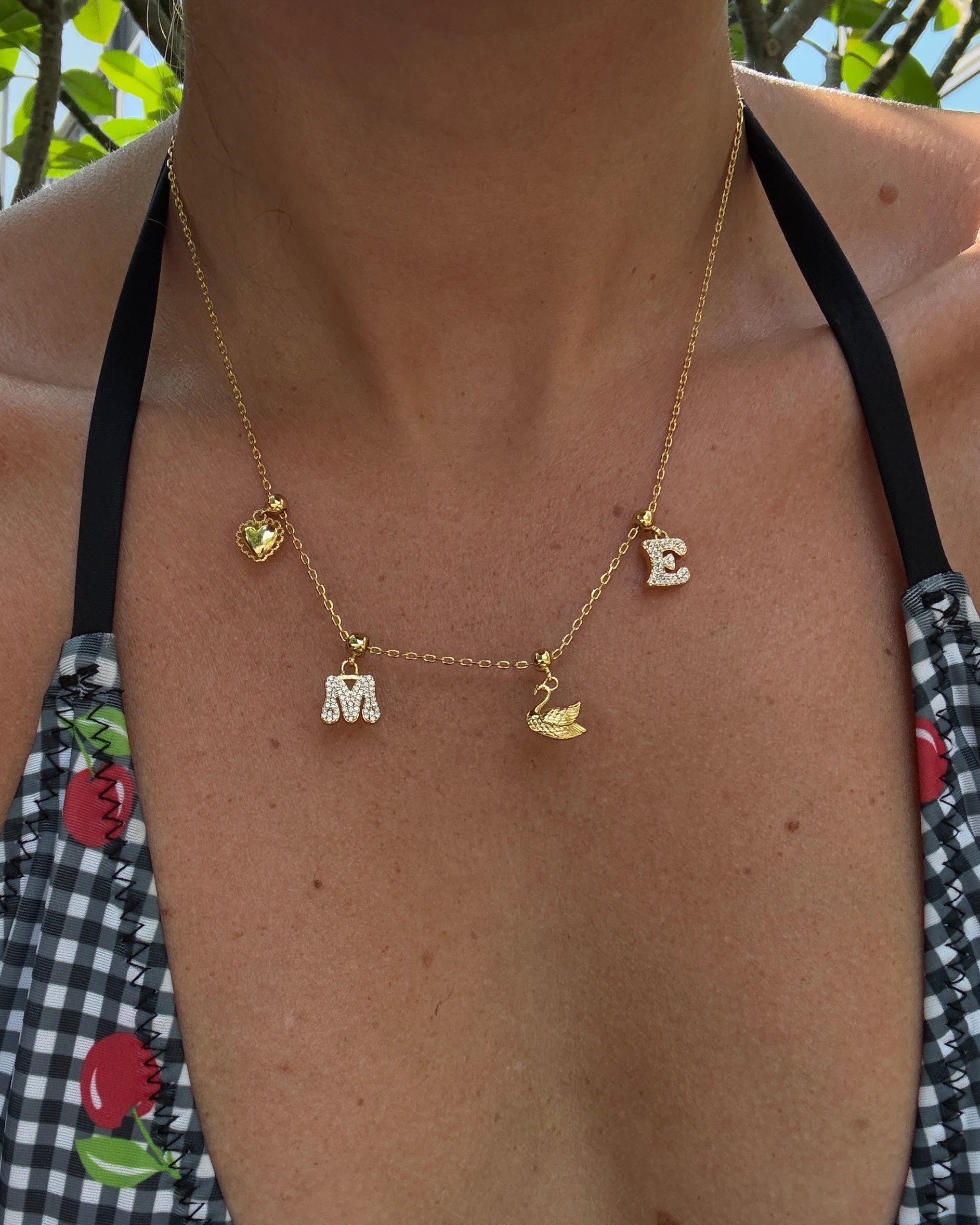 Swan Charm