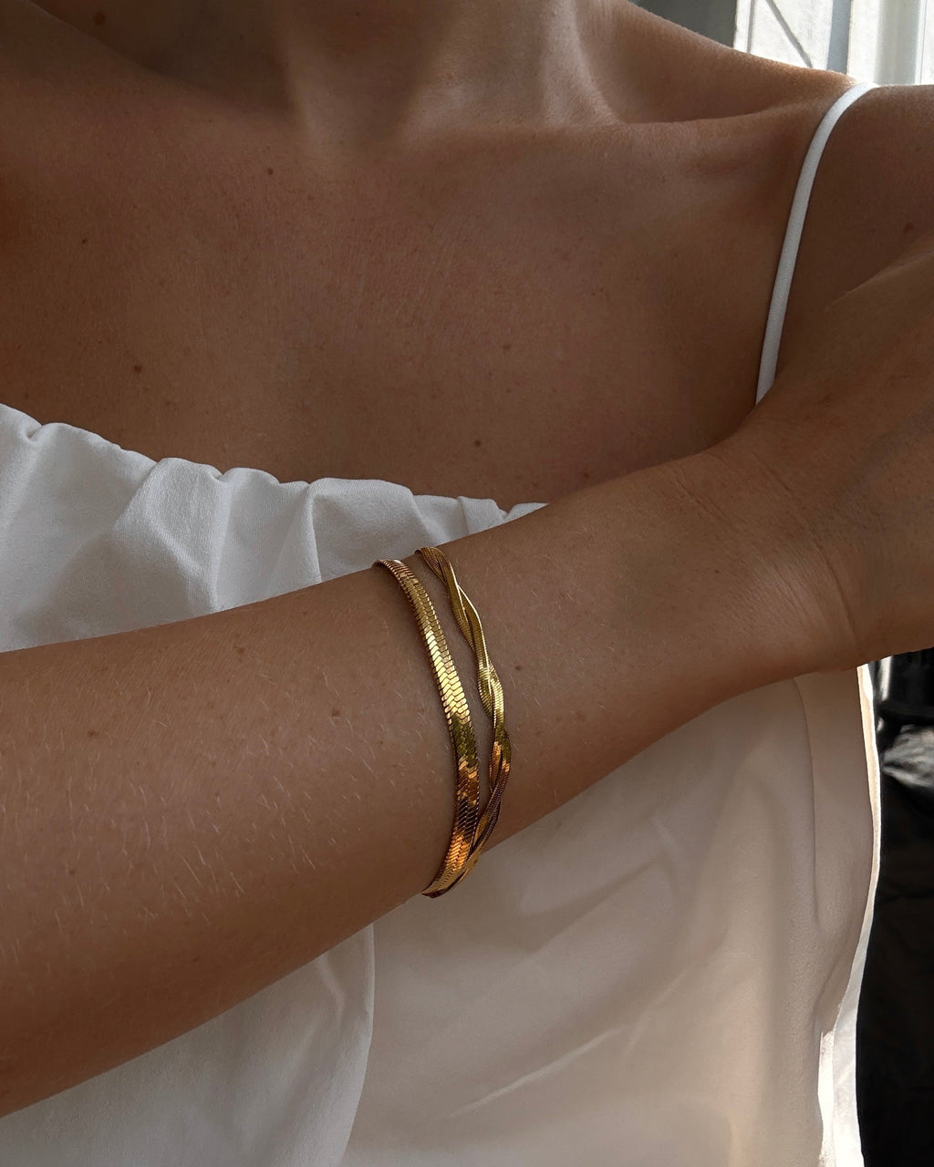 Twisted Bone Bracelet