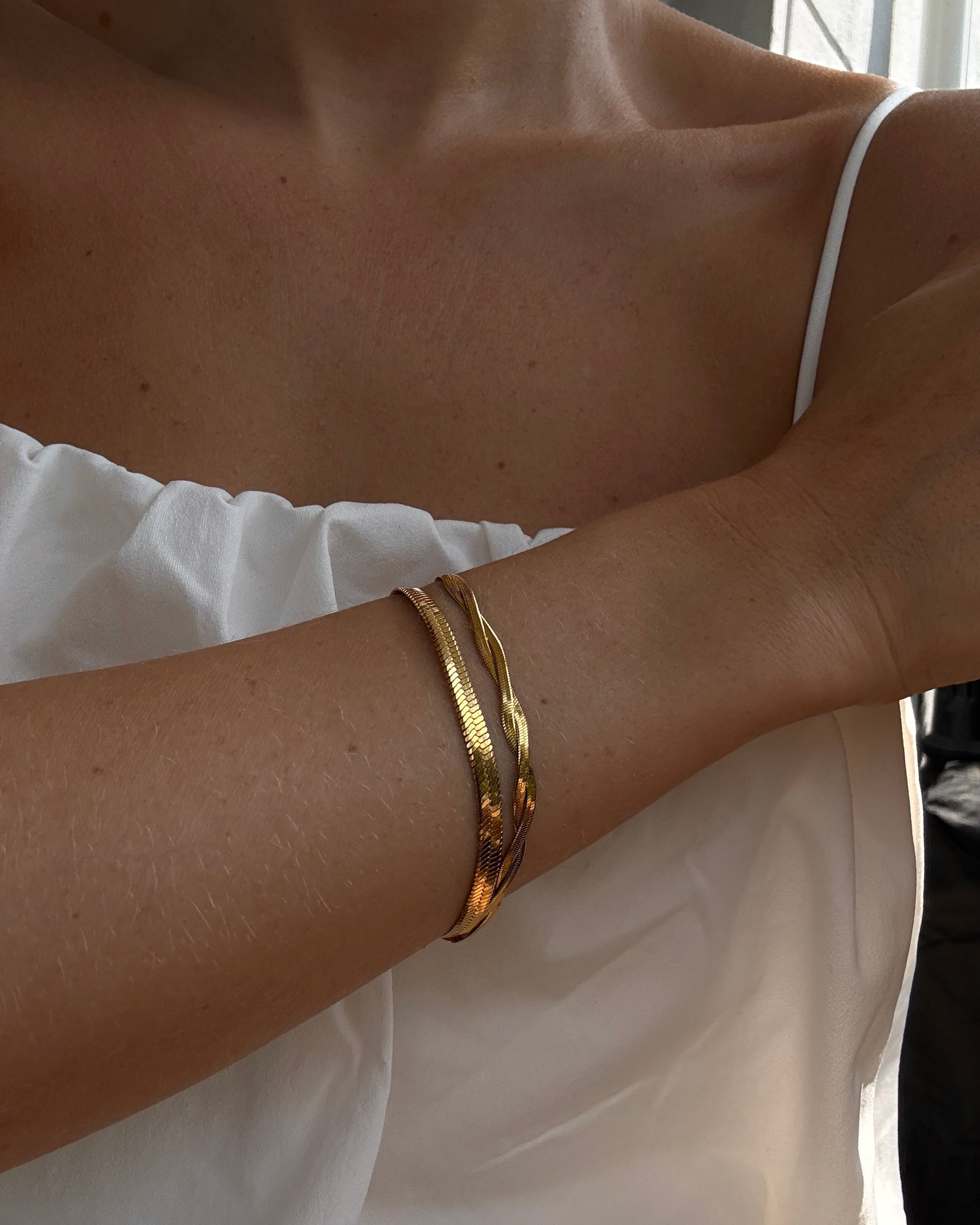 Twisted Bone Bracelet
