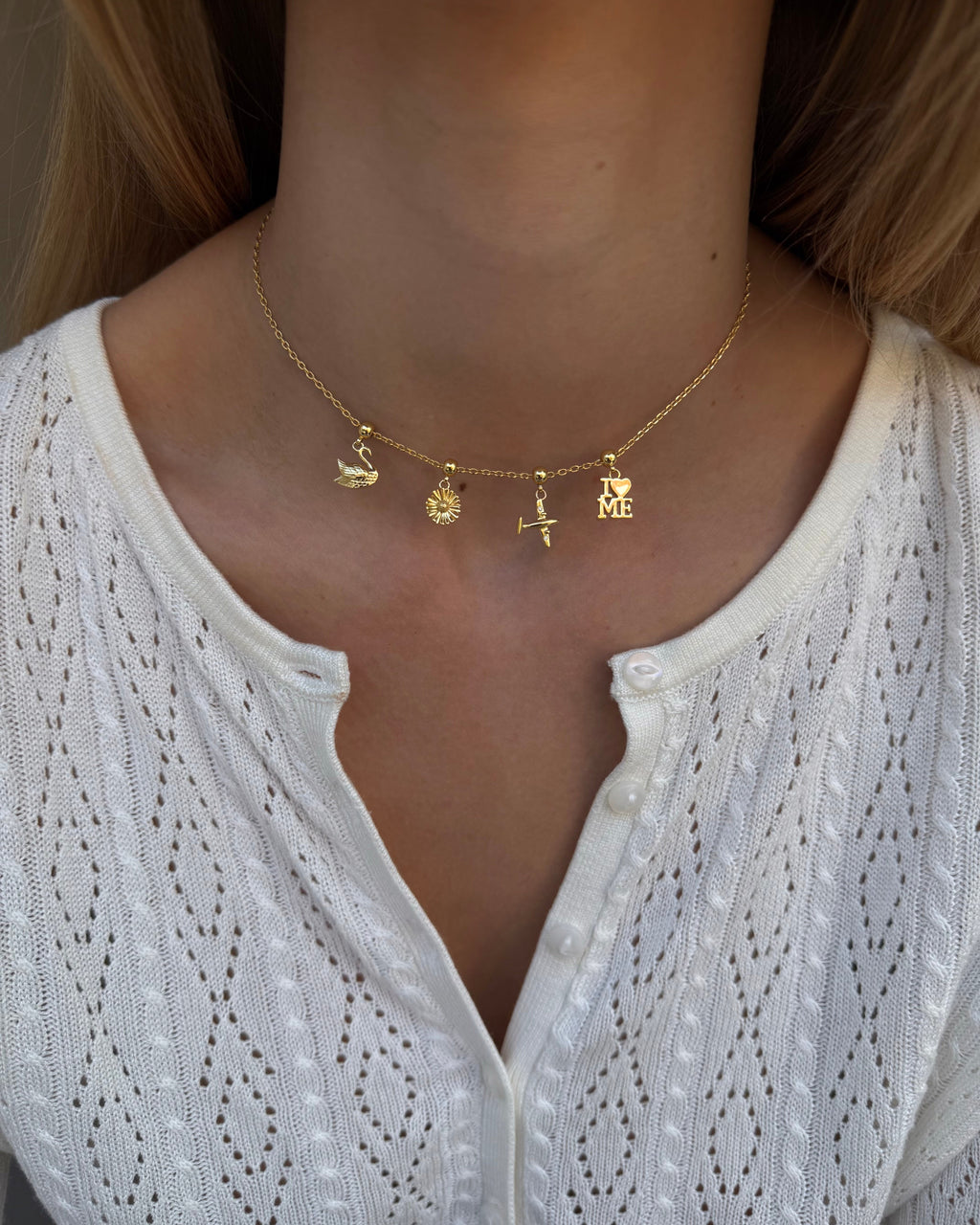 Swan Charm
