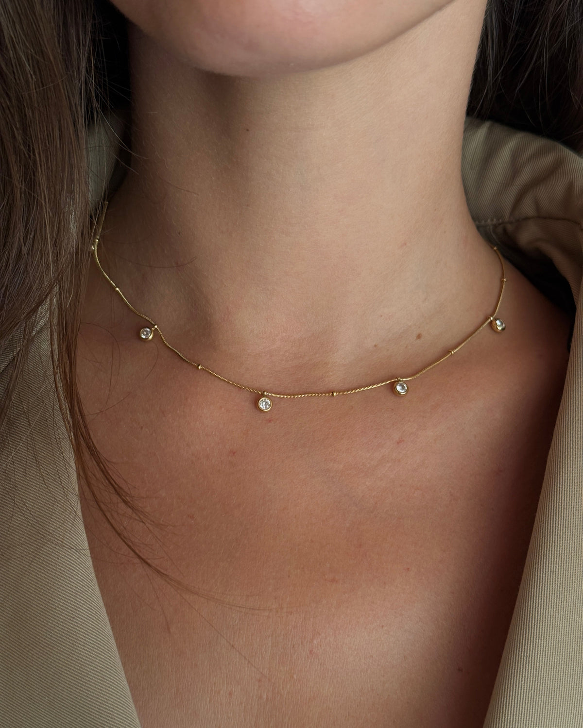 Dot Necklace M-001996