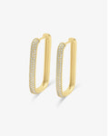 Diamond Edge Hoops