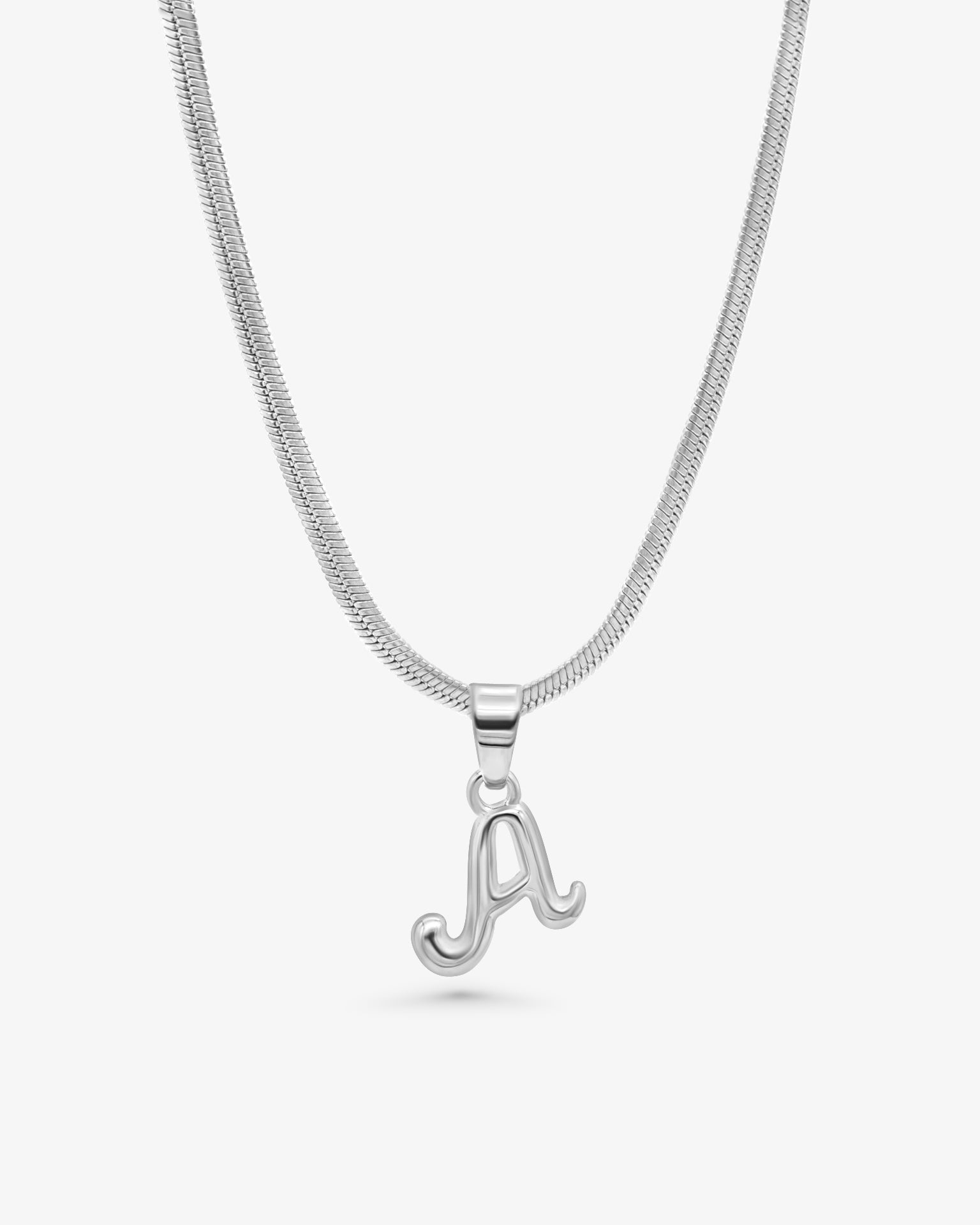 Bone Letter Necklace