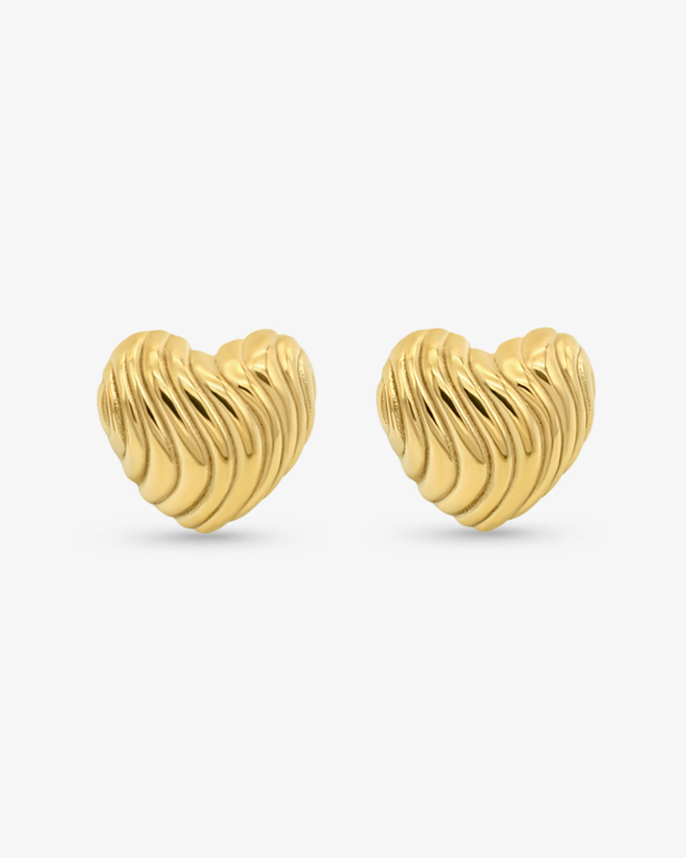 Wavy Heart Earrings