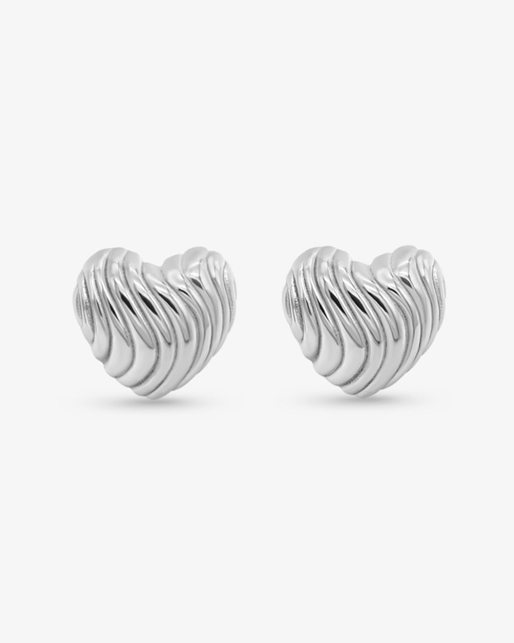 Wavy Heart Earrings