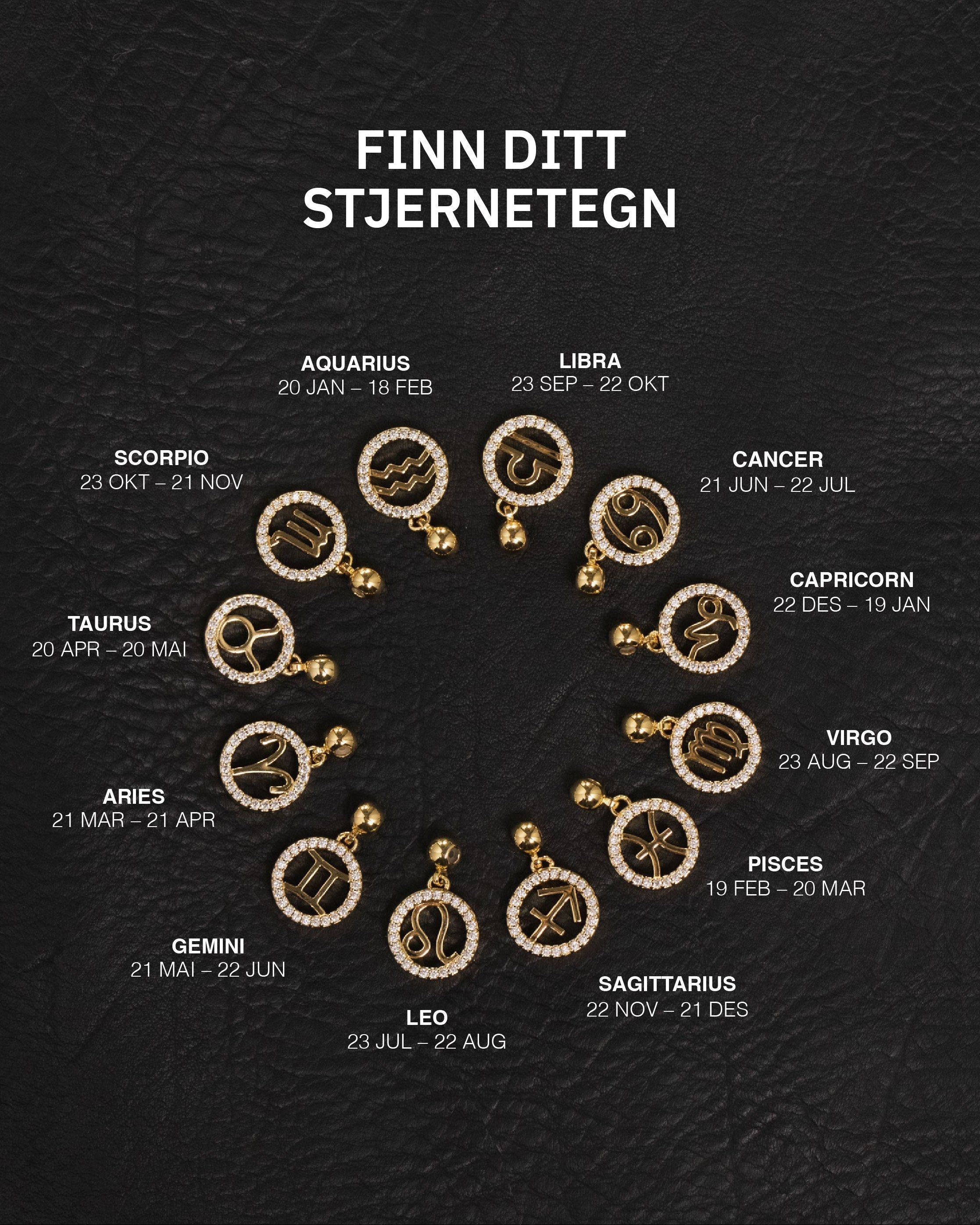 Zodiac Charm