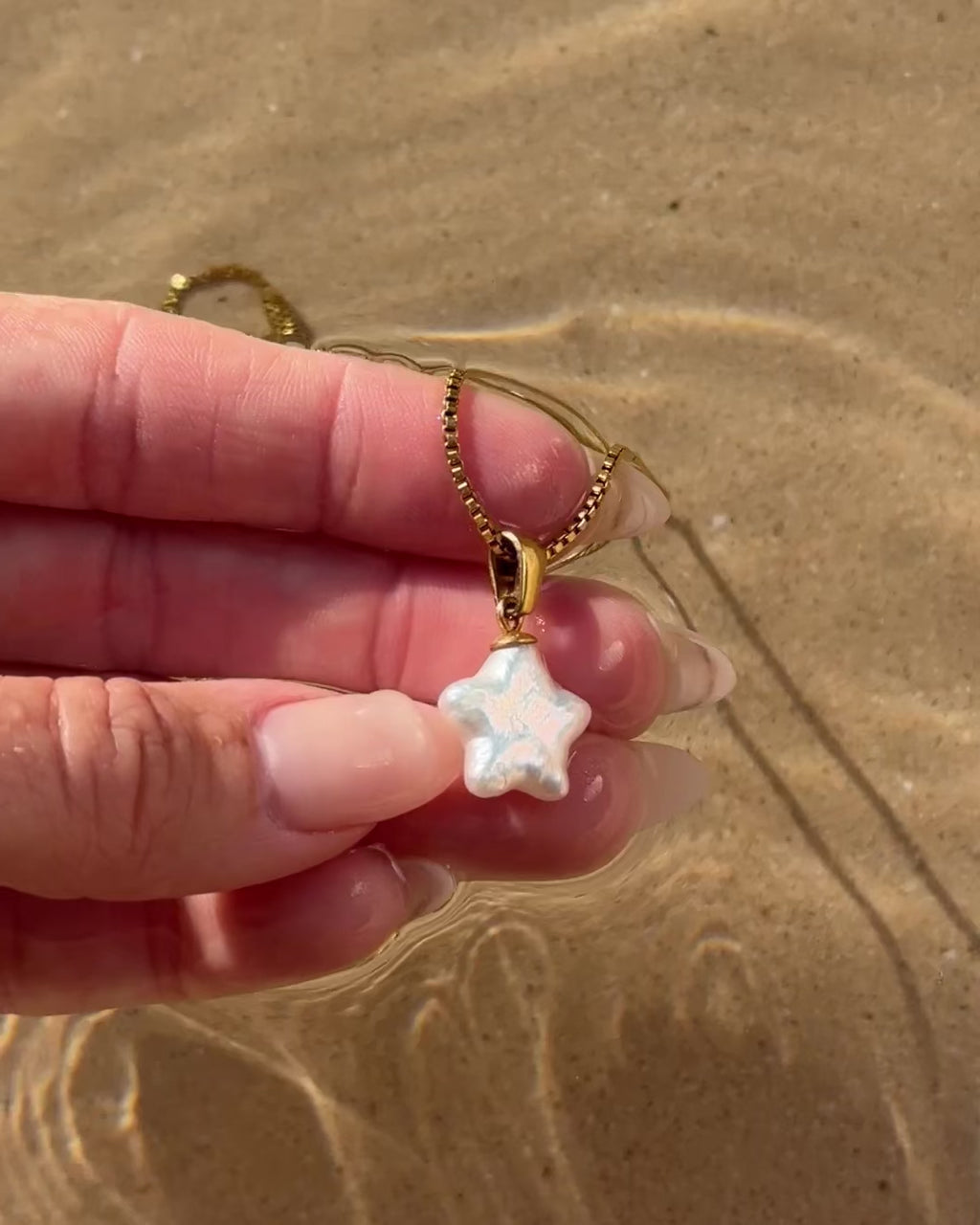 Pearl Star Necklace